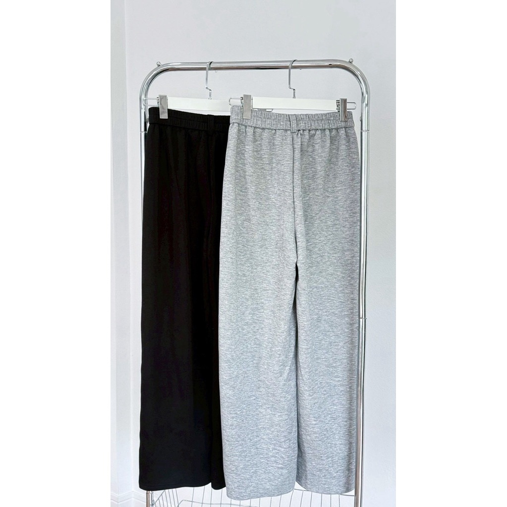 HANABRAND : Dayly Pants (เดย์รี่) กางเกงวอร์มทรงขากว้าง -เฉพาะกางเกง-