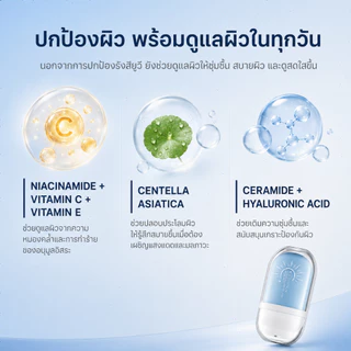 ICE LERSKIN Light Sunscreen Lotion SPF 50+ PA+++ กันแดดหน้า ครีมกันแดด ออลเดย์ไลท์ โลชั่นกันแดด ครีมกันแดดทาหน้า