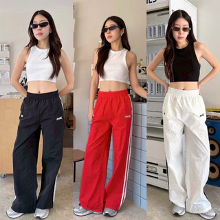 ADS long pant กางเกงขายาว รุ่นใหม่ ชนช็อป ทรงสวยมาก ดีเทลแต่งแถบข้าง