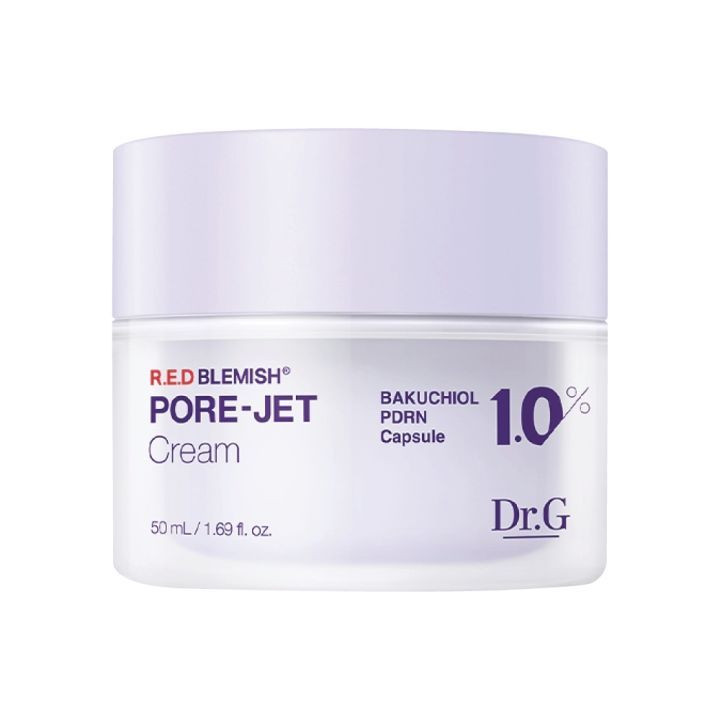 Dr.G R.E.D Blemish Bakuchiol Pore-Jet Cream ครีมกระชับรูขุมขน ลดรอยแดง 50ml ของแท้100%
