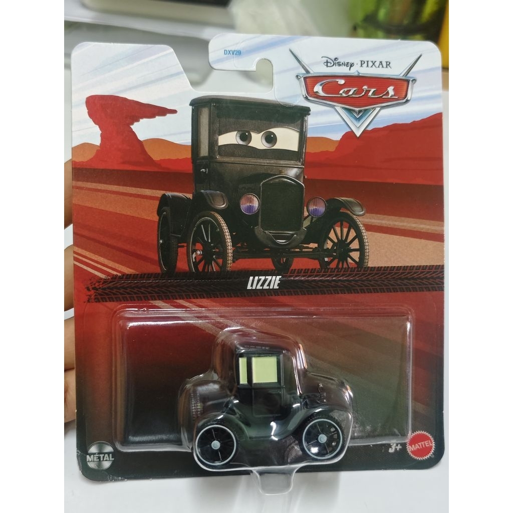 Lizzie จากภาพยนตร์ Disney/Pixar Cars ผลิตโดยแบรนด์ Mattel