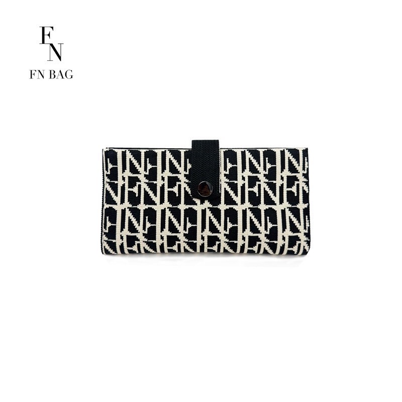 FN BAG WALLET/กระเป๋าสตางค์พับยาว 1310-24-001