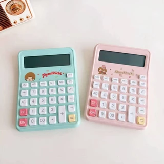 เครื่องคิดเลข ลาย Sanrio ขนาด 12×9.3×1.5 cm หน้าจอแสดงผล 10 digits มีแบตเตอรี่มาให้ในตัว (LR1130)ราคา 149​ บาท