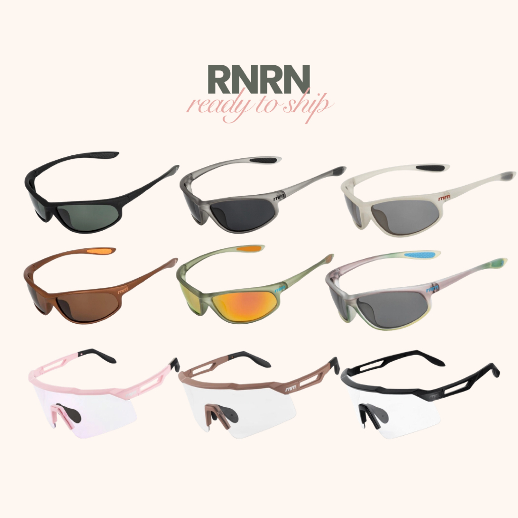 ready to ship | RNRN eye scope / pulse view แว่นกันแดดสำหรับนักวิ่ง