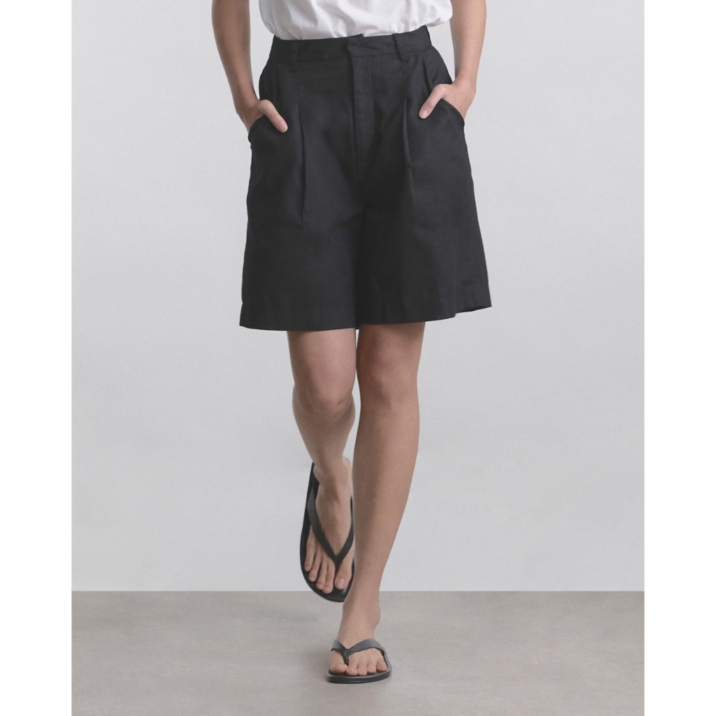 AMR DE SAISON ( AIMER ) - AMR Wide-Leg Bermuda Shorts