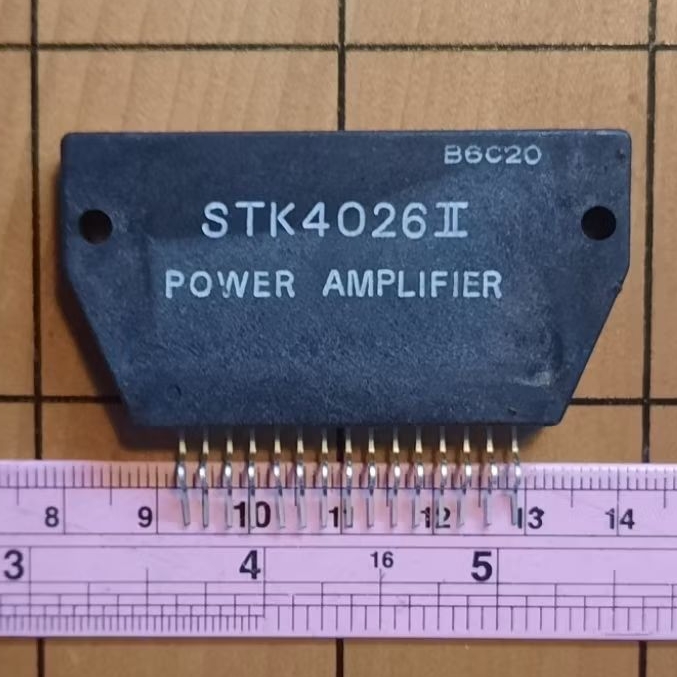 ไอซีstk4026iiขยายเสียงโมโน25วัตต์