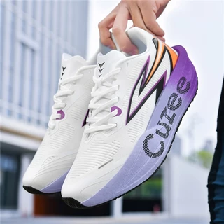 พร้อมส่ง Cuzee รองเท้าวิ่ง Unisex ผู้ชายผู้หญิง รองเท้ากีฬาแฟชั่น น้ำหนักเบา ระบายอากาศ กันลื่น ใส่สบาย ลำลอง
