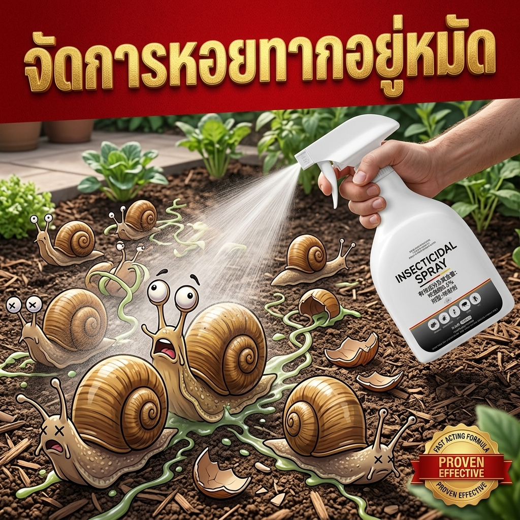 🐌🐌 หอยทากกัดต้นไม้ทุกวัน 🐌🐌 BLC ยาฆ่าหอยทาก ยาฆ่าหอย500ml เหยื่อ ยาฆ่าแมลง