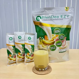 BlenDee EZY เบลนดี อีซี่ ซุปฟักทอง กล้วย เเละไก่ ผสมโปรตีนถั่วเหลือง และนม ทดแทนอาหารปั่นทางสายยางได้