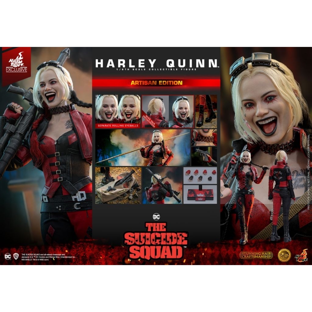 Hot Toys 1/6 MMS773AE The Suicide Squad : Harley Quinn (Artisan Edition) **Limited 3,000 units.**