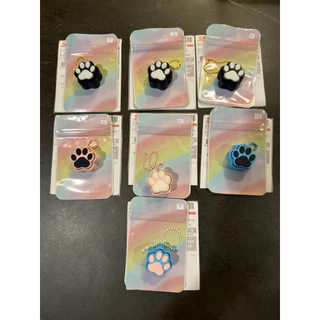 Paw Clicker keychain พวงกุญแจปุ่มกดคลายเครียด แป้นพิมพ์ ลายอุ้งเท้า