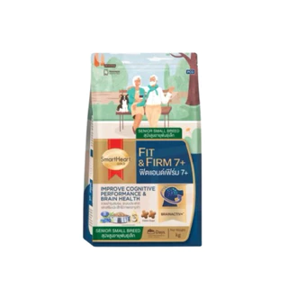 Smart Heart Gold Fit&Firm 7+ สมาร์ทฮาร์ท โกลด์ ฟิตแอนด์เฟิร์ม7+ ขนาด 10 กก(สุนัขสูงวัย)
