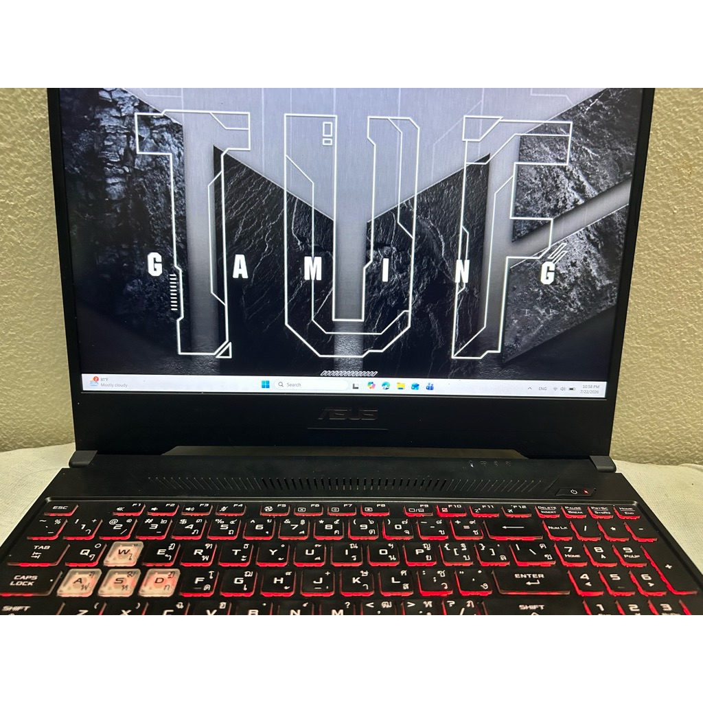 Asus Tuf Gaming FX505DT AL174T ryzen5 (การ์ดจอแยกGTX1650 4GB)