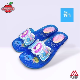 (ลูกค้าใหม่ราคา 1 บาท)Red Apple รองเท้าส้นแก้วของเด็กผู้หญิงมีไฟ ยี่ห้อ Red Apple รุ่น C338 Size 24-35 มีบริการส่งด่วน