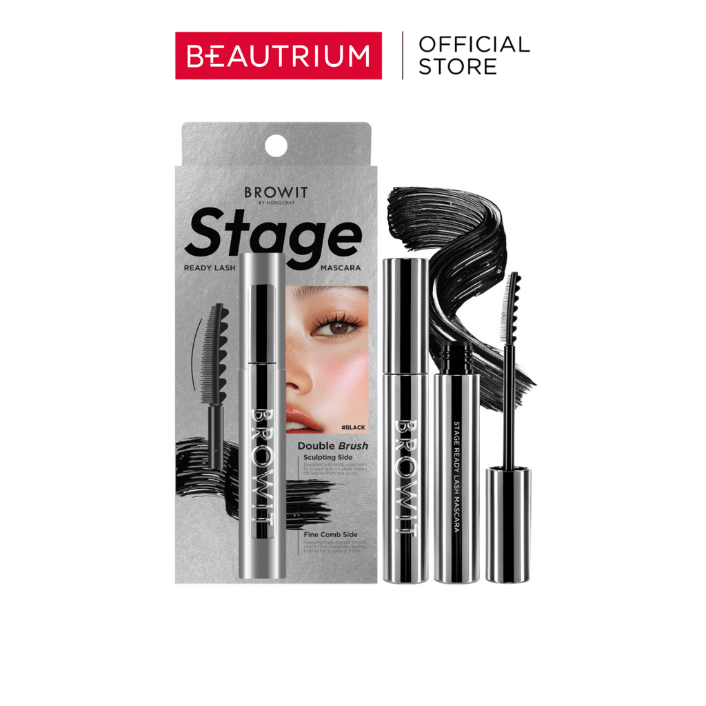 BROWIT Stage Ready Lash Mascara มาสคาร่า 6.5g