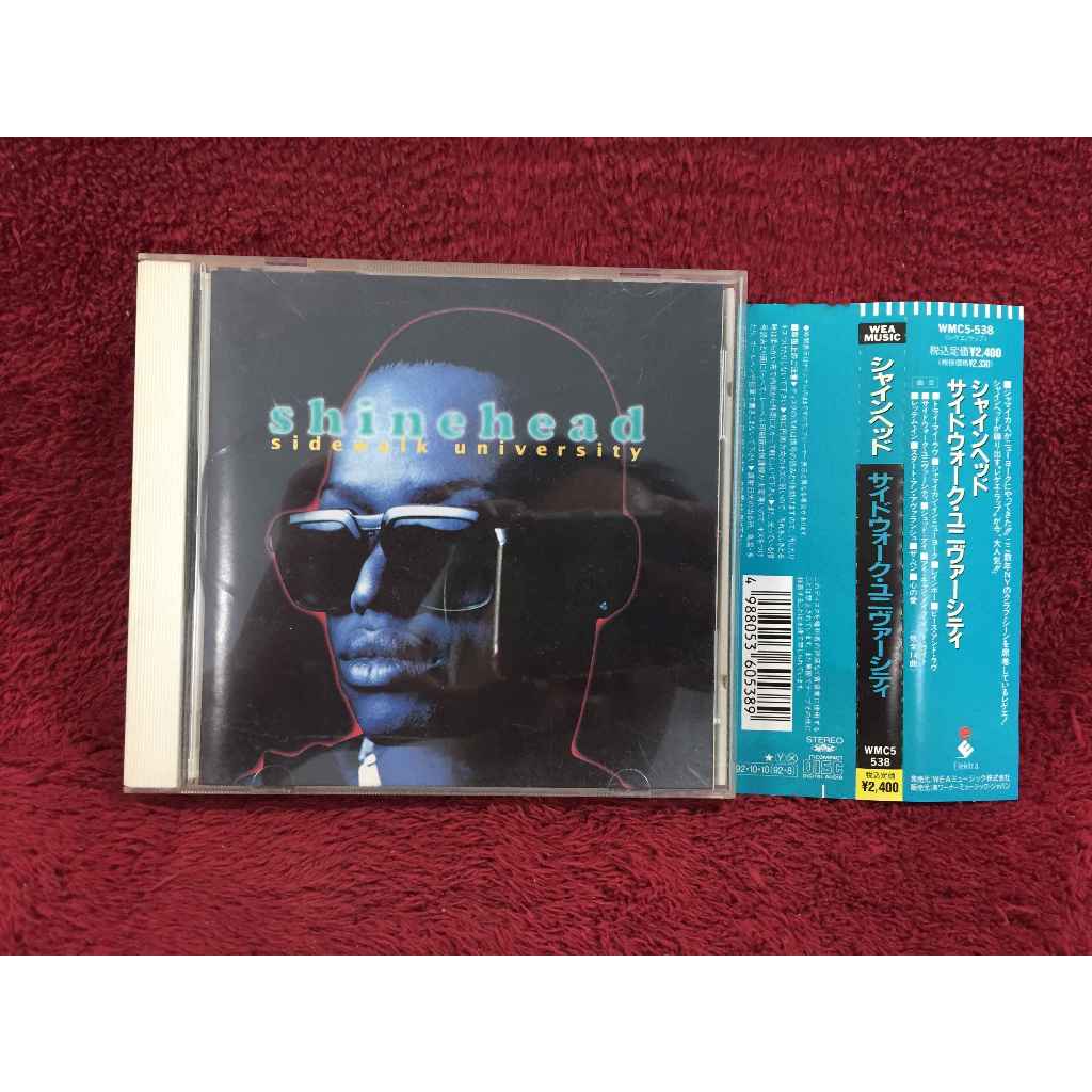 CD Shinehead – Sidewalk University สภาพตามรูปปก AA339-168