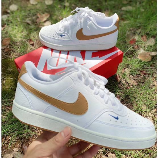 Nike Court Vision Low cut White Brown