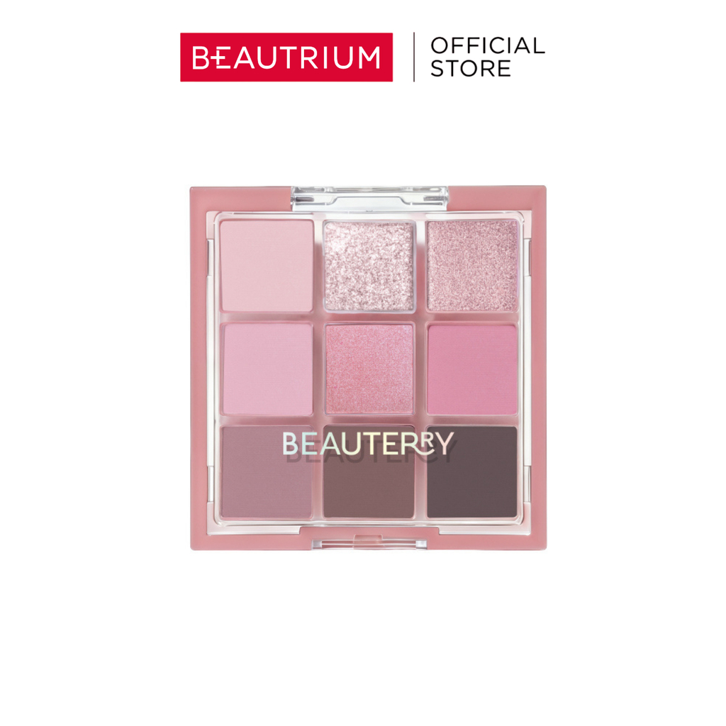 BEAUTERRY My Home All Look Everyday Eye Palette อายแชโดว์ 8.1g
