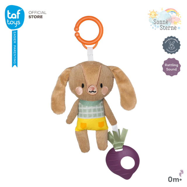 Taf Toys โมบายติด รถเข็นเด็ก คาร์ซีท Jenny the Bunny โมบายเด็ก ของเล่นเสริมพัฒนาการ 0 เดือน ขึ้นไป