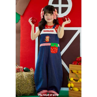 Thelandofvava 🐻LOOK09 - VNXM2020 เอี๊ยมยีนส์เด็ก 🐻 VAVA Sweet Orchard🧺 ลิขสิทธิ์แท้จาก vava