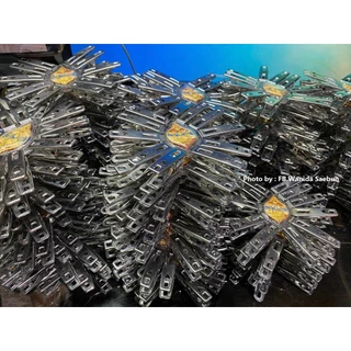 กิ๊บหนีบ สแตนเลส 18ชิ้น/แพ็ค ขนาด 12.7x28 mm