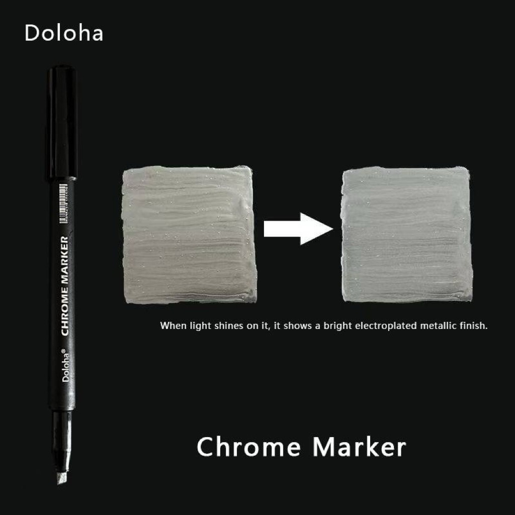 (Doloha) ปากกา Chrome Marker (สีโครมเมียม)