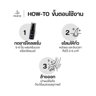 PARIN CHARCOAL SERUM - ชาโคลเซรั่ม 15 ml.