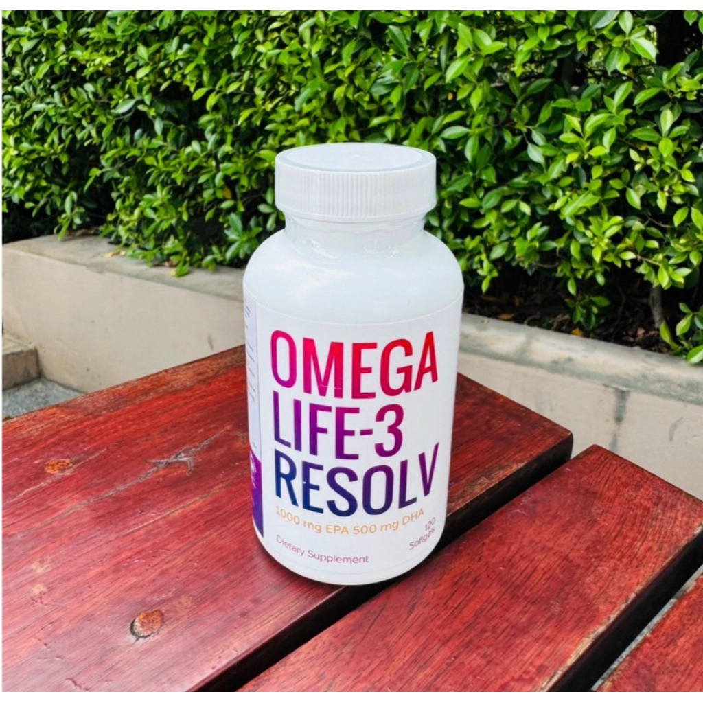 Omega life 3 Resolv โอเมก้า น้ำมันปลาบริสุทธิ์ (สินค้านำเข้า)