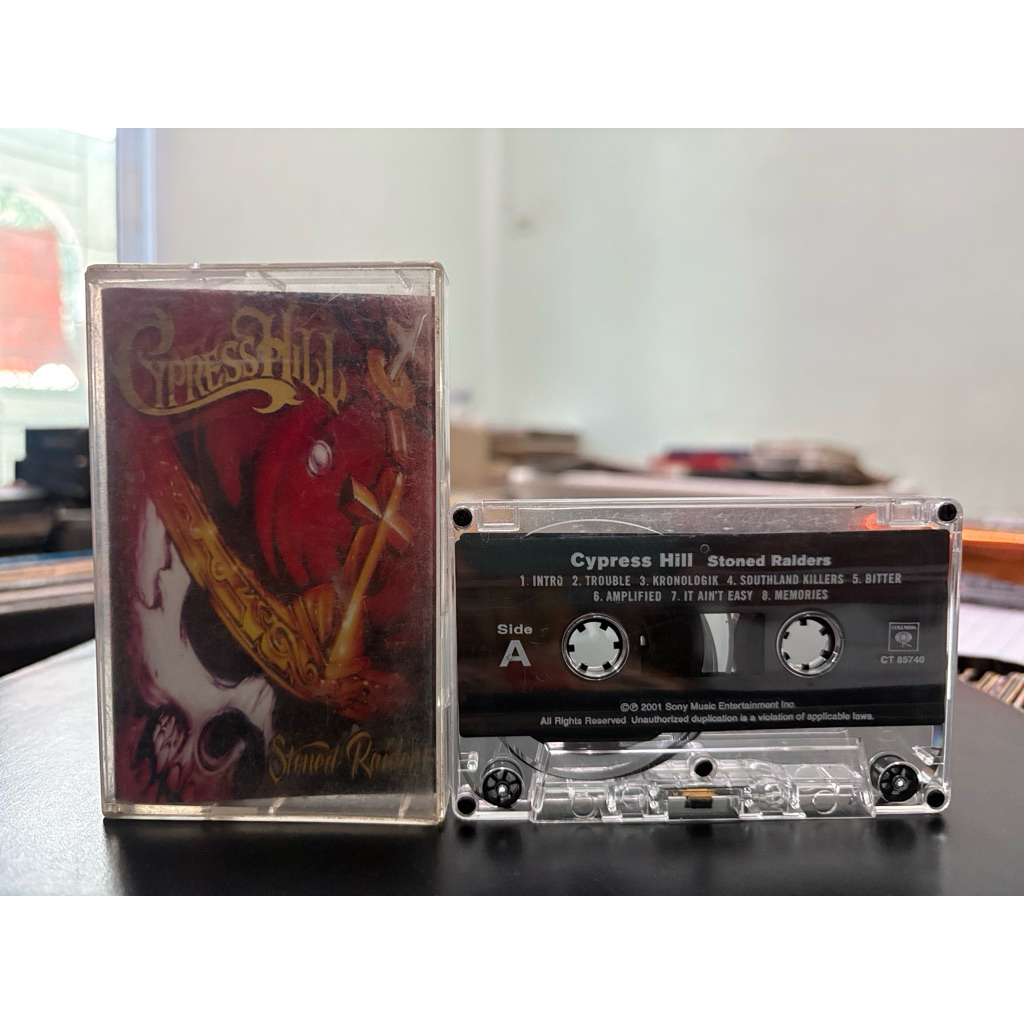 เทป : CYPRESS HILL - STONED RAIDERS.