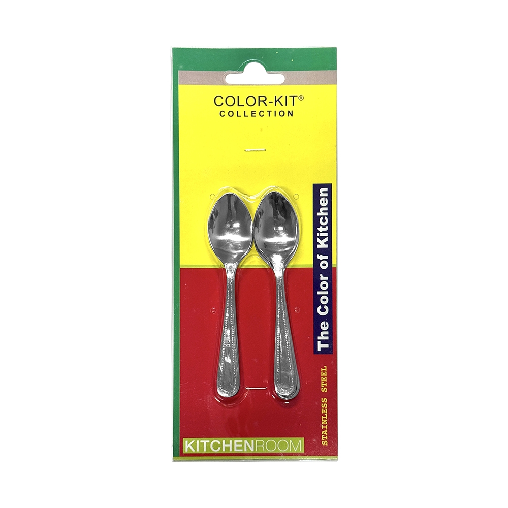 Color Kit ช้อนกาแฟสตเตนเลส แพ็ค 4 ชิ้น #1700