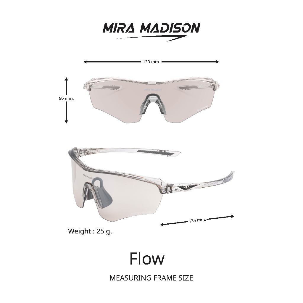 Mira Madison نظارة شمسية رياضية Flow — صورة 4