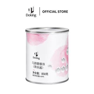 Doking ไข่มุกป๊อปแห้ว Water Chestnut Popping Boba 850 กรัม