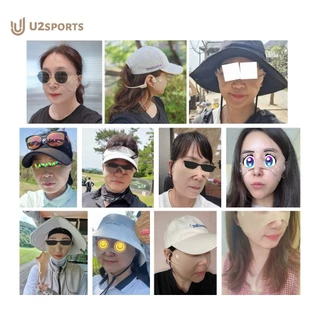 [U2SPORTS] NABIE Mask หน้ากากกันแดดกันฝ้า ผ้าเย็นเกาหลี ปิดโหนกแก้ม ปรับสายได้ ตีกอล์ฟ วิ่ง