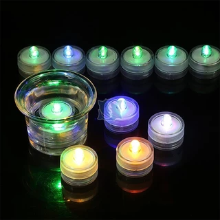 LED โคมไฟ รูปเทียน กันน้ำ ไฟตู้ปลา สําหรับตกแต่ง