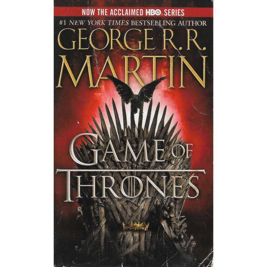 นิยายภาษาอังกฤษ A Game of Thrones (A Song of Ice and Fire Book 1) by George R.R. Martin (*มีคราบน้ำ 