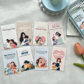 Happy Mother's card การ์ดวันแม่ การ์ดบอกรักแม่_VS.1 [แพ็ค 10 ใบ]