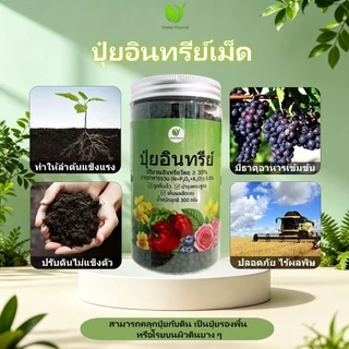 ปุ๋ยอินทรีย์เม็ด ปุ๋ยรองพื้นอินทรีย์เม็ด บำรุงดิน บำรุงราก เร่งการเจริญเติบโต เพิ่มผลผลิต ไม่ทำลายสิ่งแวดล้อม