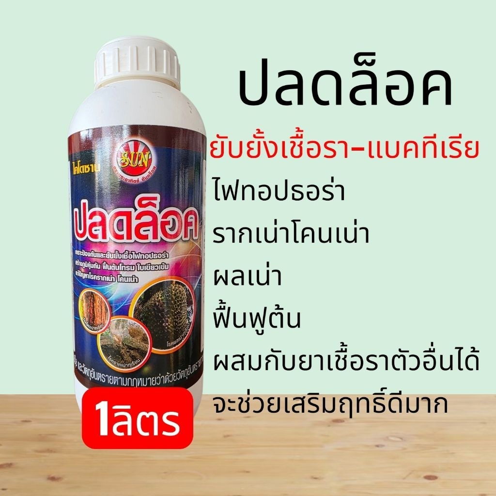 ปลดล็อค ยับยั้งเชื้อราไฟทอป สร้างภูมิ ฟื้นต้นโทรม รากดี ดอกดี ใบเขียวเข้ม
