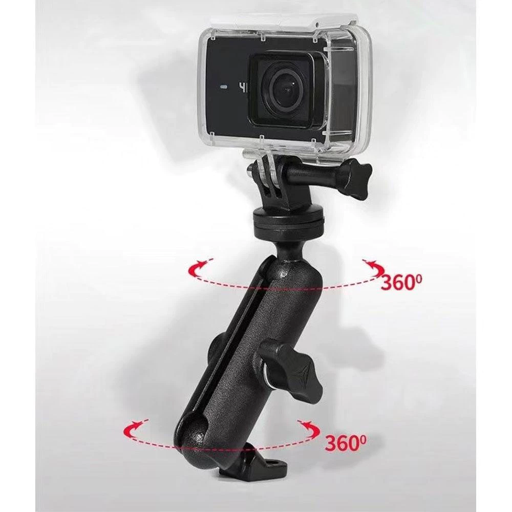 ที่ยึดกล้อง สำหรับติดมอเตอร์ไซด์ ที่ยึดกล้อง Action Camera สำหรับติดมอเตอร์ไซด์ ติดกล้องแอคชั่นแคมสำหรับมอไซค์ (0092) thumbnail 3