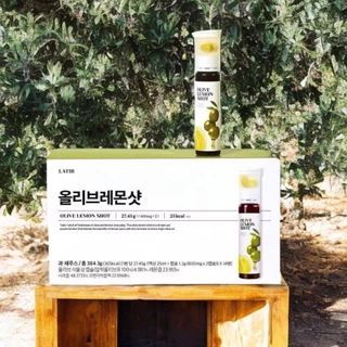 LATIB - Olive Lemon Shot / White Tomato Shot / Lemon Ginger Shot [LATIB Shot] 1 กล่อง = 14 Shot