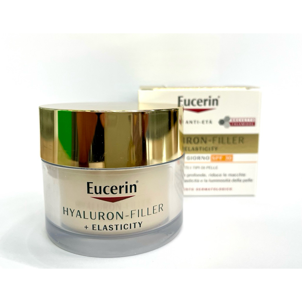 ยูเซอรีน บำรุงผิวหน้าสูตรกลางวัน eucerin hyaluron-filler+elasticity day cream spf30 หมดอายุ 11/2028