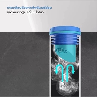 ปะเก็นกันกลิ่นสามชั้น ABS วงแหวนซีลฟลานจ์โถชักโครก พร้อมฝาปิด กันน้ำไหลย้อนอุปกรณ์เสริมโถชักโครก