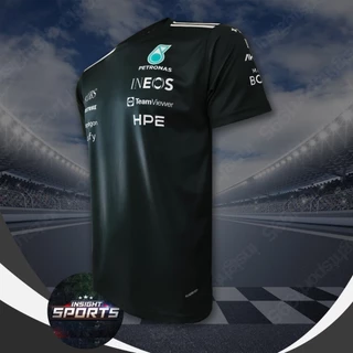 เสื้อ F1 เสื้อคอกลมแขนสั้นฟอร์มูล่าวันทีม ปิโตรนาส #FM0198 พิมพ์ทั้งตัว ไซส์ S-5XL