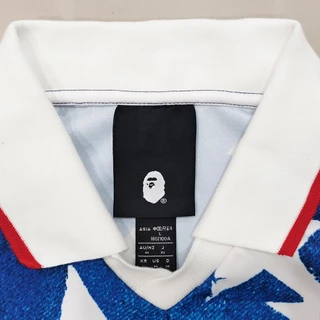 เสื้อ BAPE เสื้อแฟชั่นกีฬาโปโลแขนยาวลาย ลิงอาบน้ำ #RT0210 ไซส์ S-2XL