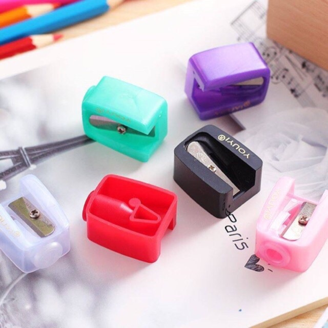 BB-035 กบเหลาดินสอปรับหัวได้ OBUSE YOUYI Sharpener เหลาได้ทั้งขอบตา และขอบปาก x 1ชิ้น