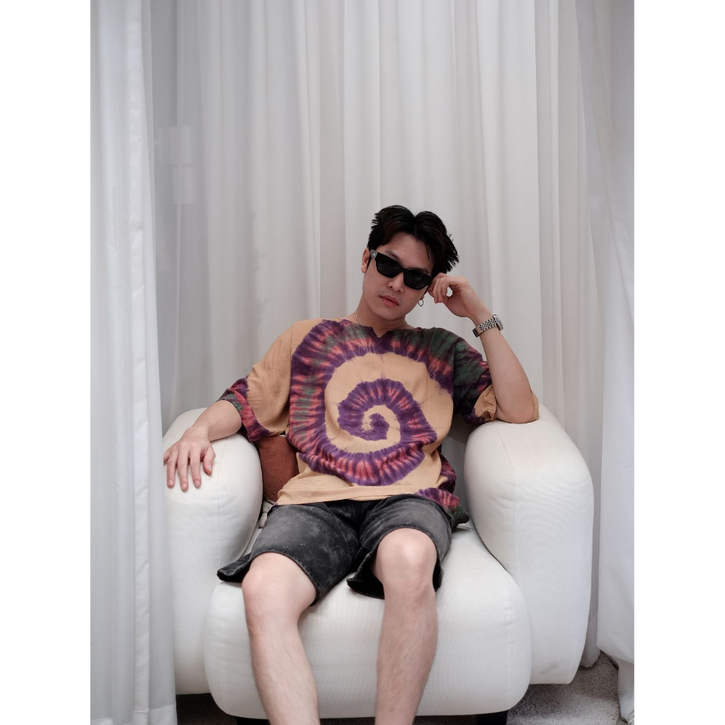 เสื้อมัดย้อมคอผ่า #MudsecodeS