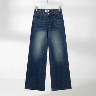 Helldul Jeans [9901] กางเกงยีนส์ทรงลิซ่า เอวเข้ารูป ใส่สะบาย แมทง่ายหลายลุค มี 5 สี 5 ไซส์ ให้เลือก