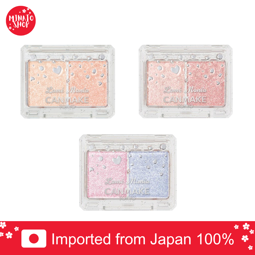 [แท้🇯🇵/ส่งด่วน⚡] CANMAKE Lame Mania กลิตเตอร์ อายแชโดว์