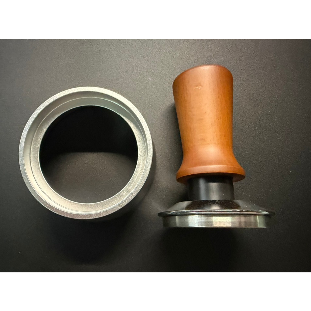 เเทมเปอร์ที่กดกาแฟแบบสปริง + แหวนกันผงกาแฟ iMIX Moka pot สำหรับ 3แถ้ว [Bialetti Brikka 2ถ้วย ใช้งานร