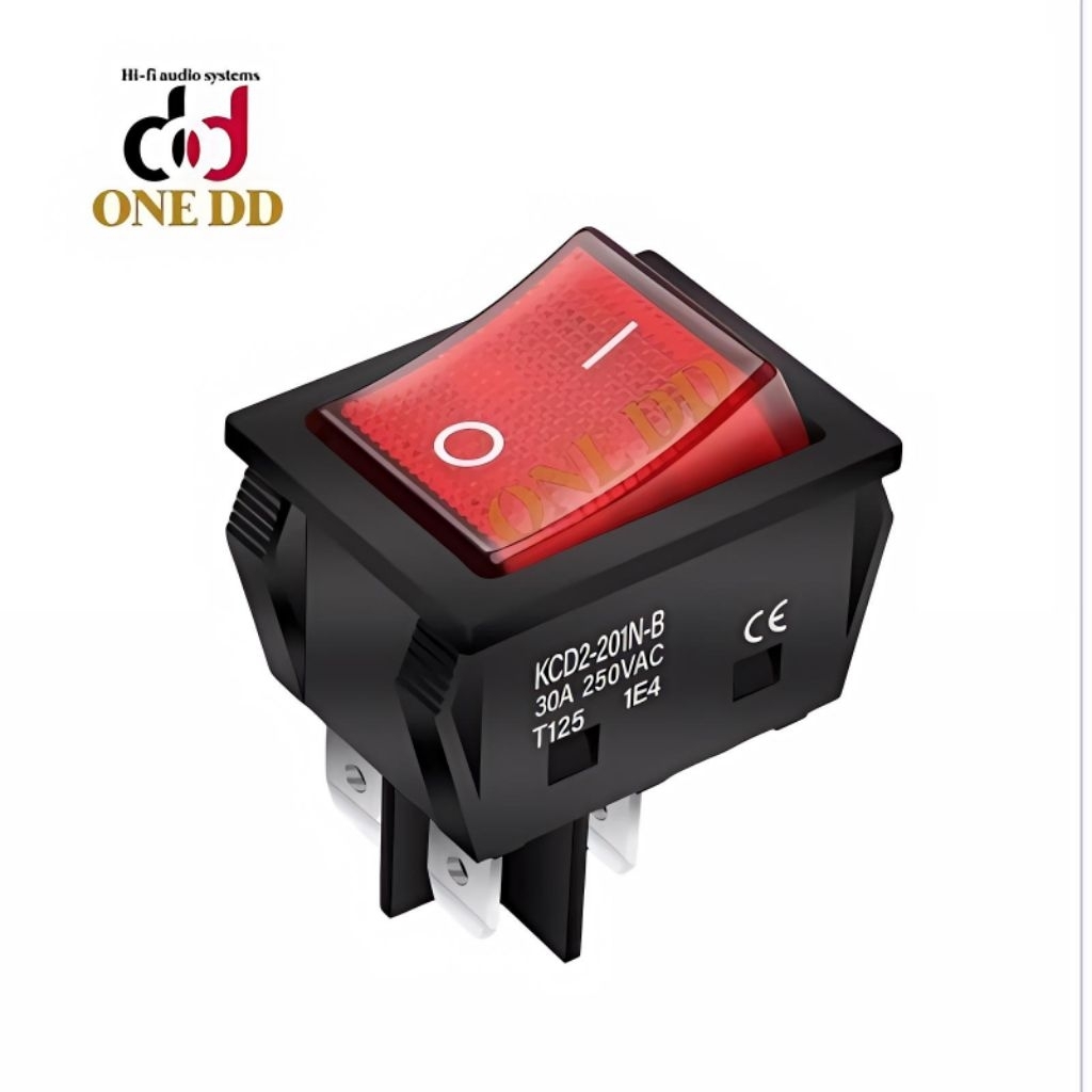 ปุ่มสวิตช์เปิด ปิด กระแสไฟสูง 30A 250V AC สําหรับเครื่องเชื่อม KCD4 1 ชิ้น สวิตซ์ สวิทช์ switch